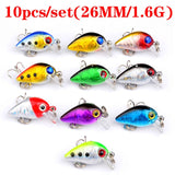 Mixed Colors Fishing Lure Set