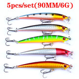 Mixed Colors Fishing Lure Set