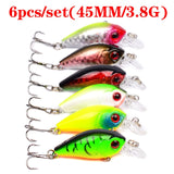 Mixed Colors Fishing Lure Set