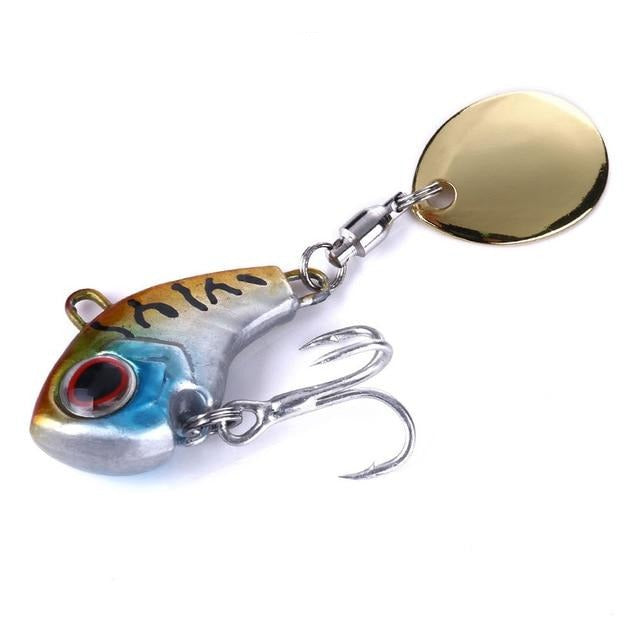 Gold Silver Metal VIB Lures Strong